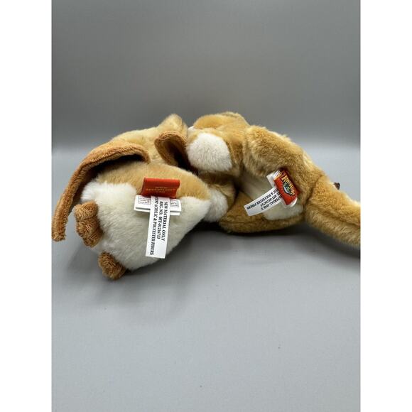 Adventure Planet Brown Dinosaur T-Rex & Pterodactyl Stuffed Animal Plush - Picture 4 of 7